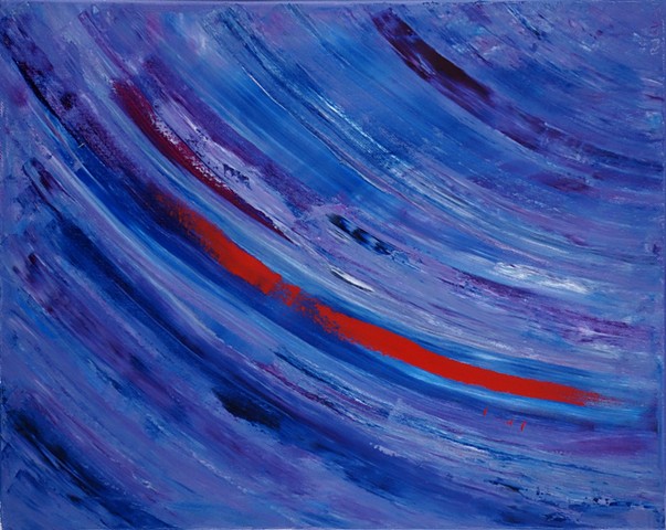 abstract painting by Robert John Glass