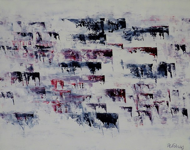 abstract painting by Robert John Glass