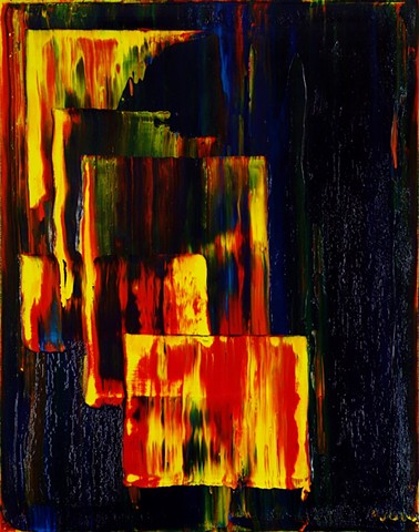 abstract painting by Robert John Glass