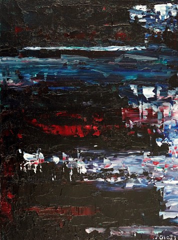 abstract painting by Robert John Glass