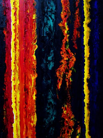 abstract painting by Robert John Glass