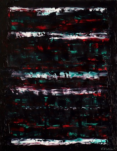 abstract painting by Robert John Glass