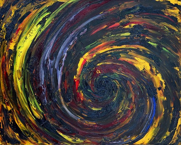 abstract painting by Robert John Glass