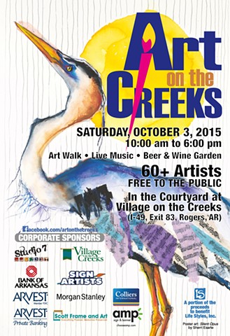 Oct 3, 2015 - Art on the Creeks 
