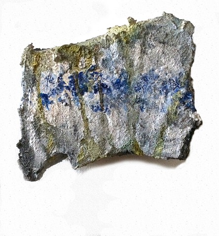 tile fragment with flowers