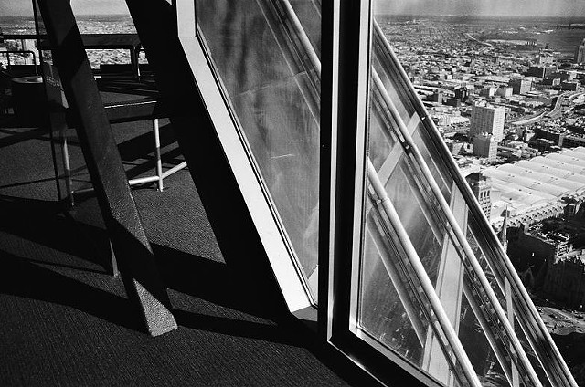 black and white, photo, Liberty tower, Phila.PA