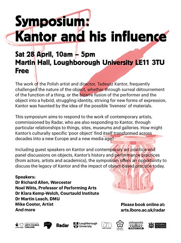 Kantor and his Influence Symposium