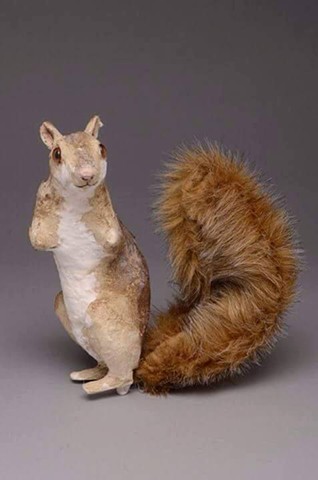 Standing Squirrel with twist