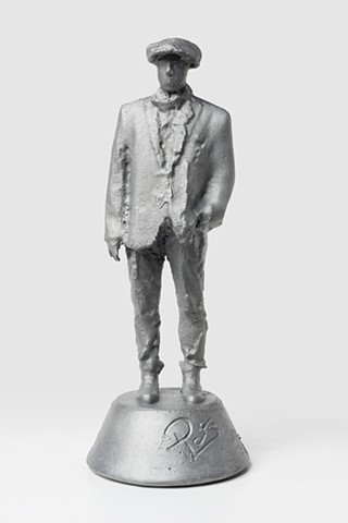 Patrizio (First Orphan Dream Award/Aluminum with signature 2, Front View)