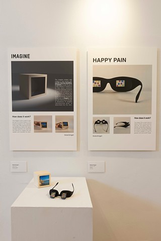 Installation View: Bodies III (Giulia Gringeri/"Happy Pain" and "Imagine")