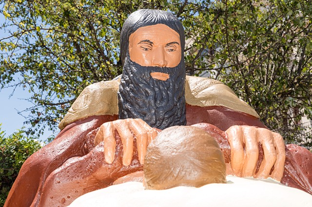 San Rocco Sculpture (detail)
