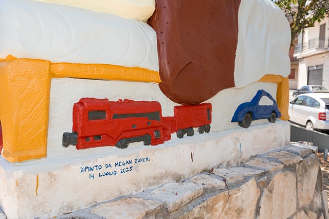 San Rocco Sculpture (side - detail)