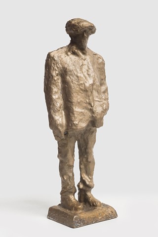 Patrizio (Bronze scan from CNC, 3/4 View)