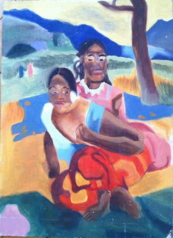 Copy of Paul Gauguin's, When Will You Marry? 