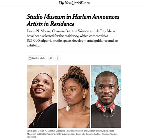 Studio Museum in Harlem A.I.R 2022-2023