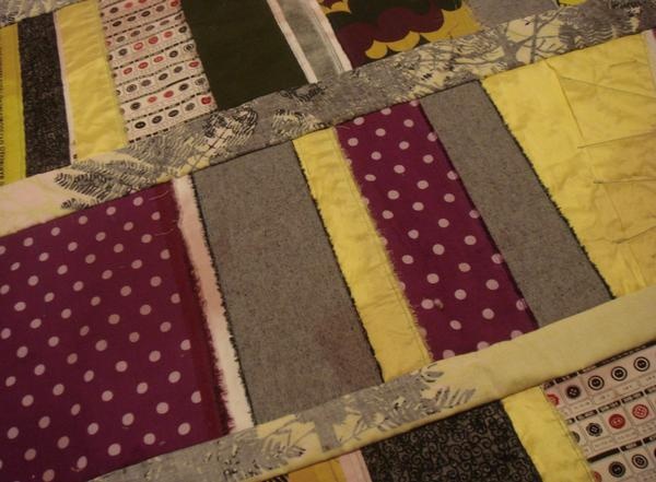 Wine Stained Quilt