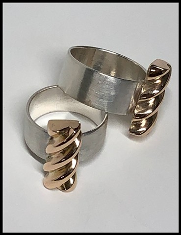 Gold and Silver ring