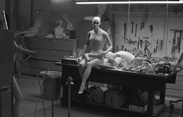 Mannequin Factory. Detroit. 1978.