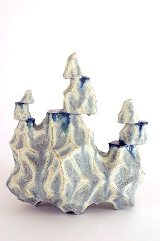Ceramic Sculpture, Mountains, Tectonic