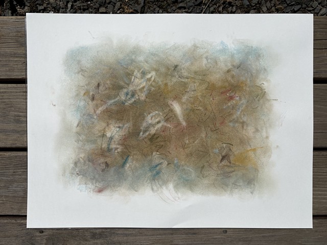 260710 July 10, 2026 conte on 18x24 Bee paper