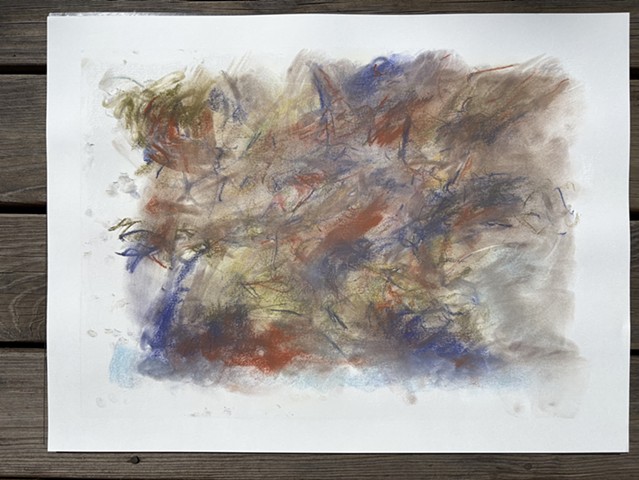 260731 July 31, 2026 conte on paper 18x24"