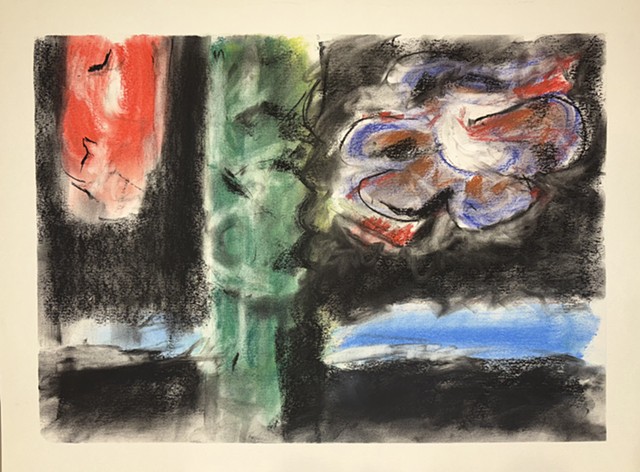 250817 August 17, 2025 conte on 18x24 bee paper