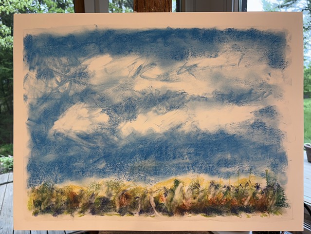 250516 May 16, 2025 conte 18x24”