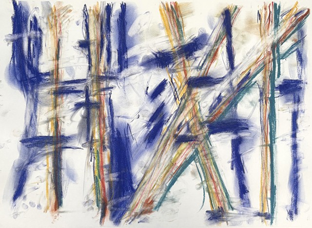 260731 July 31, 2026 conte on paper 18x24"