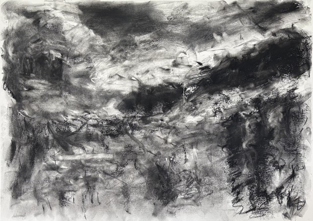 260705 July 5, 2026 conte on 18x24" paper