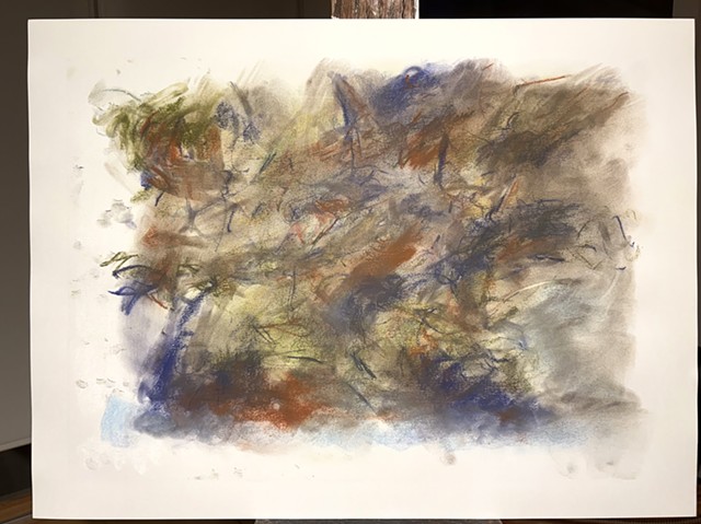 260731 July 31, 2026 conte on paper 18x24"