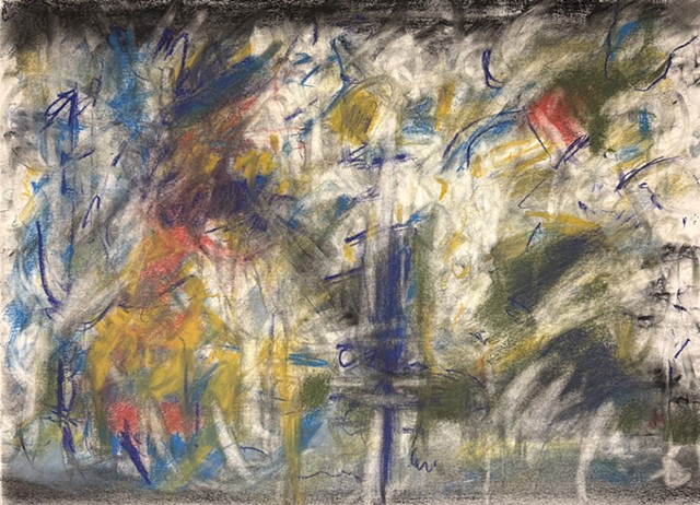 260717 July 17, 2026 conte on 18x24 paper