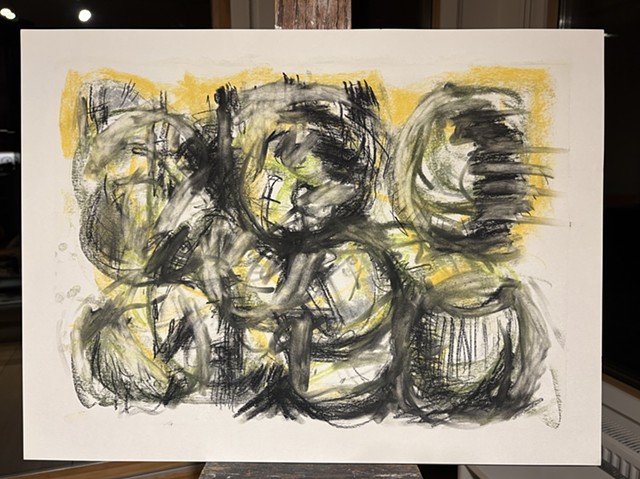 251216 December 16, 2025 conte on Bee paper 18x24"