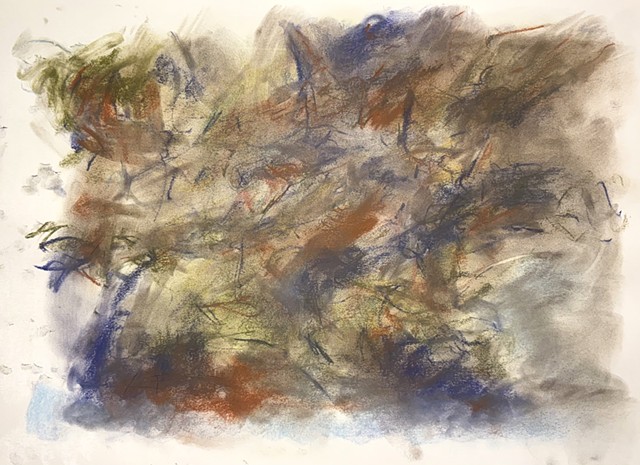 260731 July 31, 2026 conte on paper 18x24"
