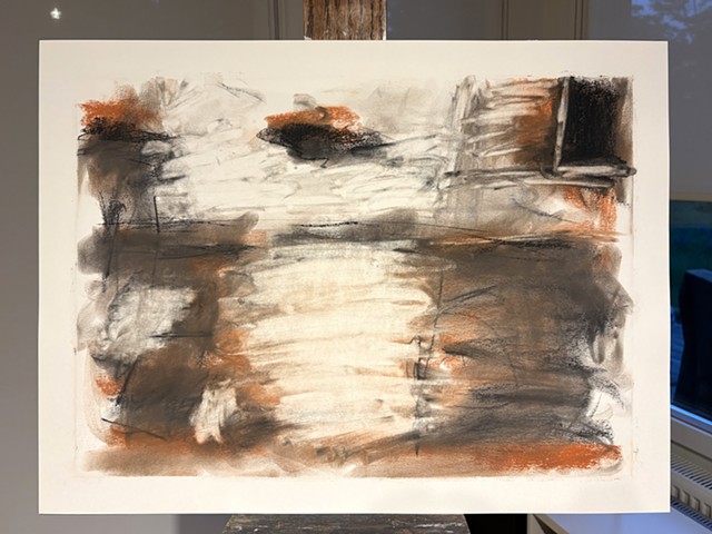 260605 June 5, 2026 conte on paper 18x24"