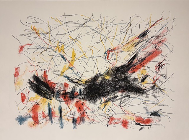 260130 January 30, 2026 conte on Bee paper 18x24"