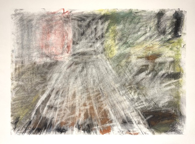 260728 July 28, 2026 conte on paper 18x24"
