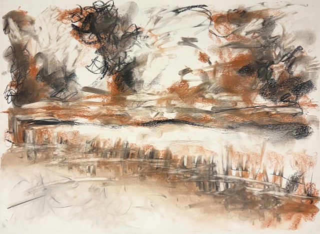 260605 June 5, 2026 conte on paper 18x24"