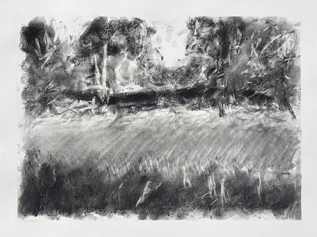 260724 July 24, 2026 conte on paper 18x24"