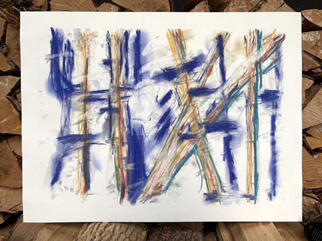 260731 July 31, 2026 conte on paper 18x24"