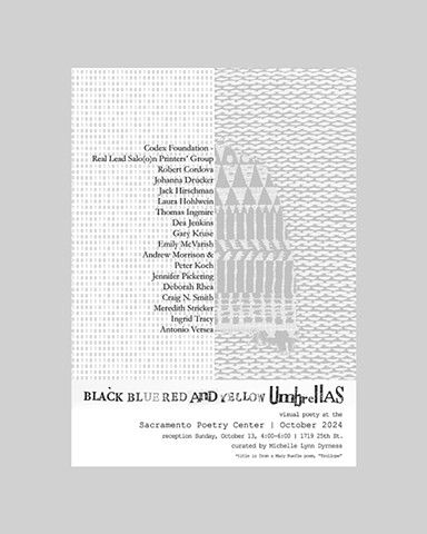 Exhibition broadsheet