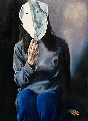 Self Portrait with Mask