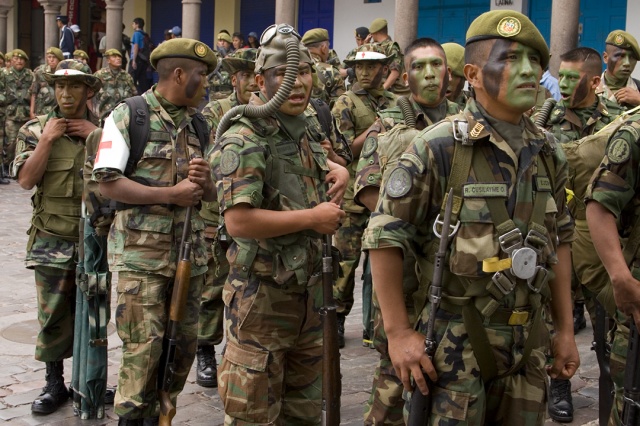 Peruvian Soldiers