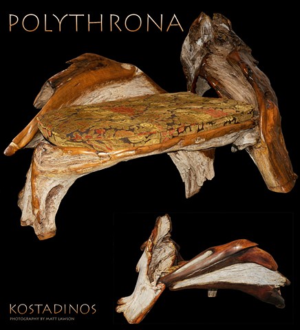 POLYTHRONA OCEANS THRONE BACK DETAIL