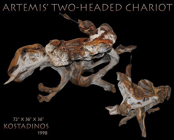 ARTEMIS ENCHANTED TWO HEADED CHARIOT