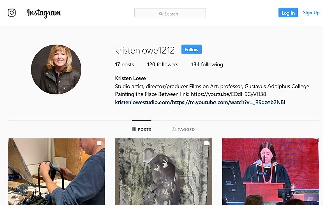 Kristen Lowe - Instagram Page