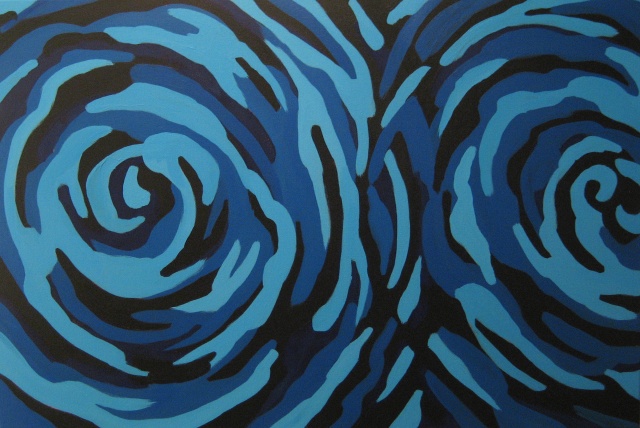 Blue Vortex I