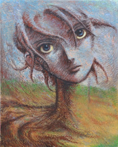 figure within the landscape