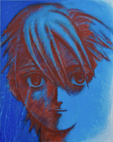Naphthol red head