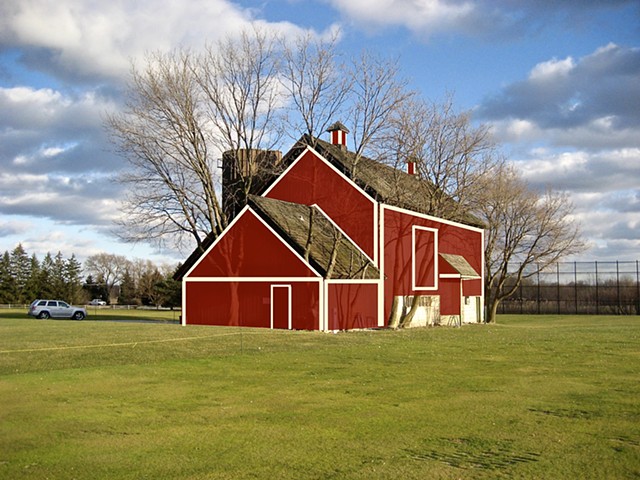 painting design for the Cog Hill Barn