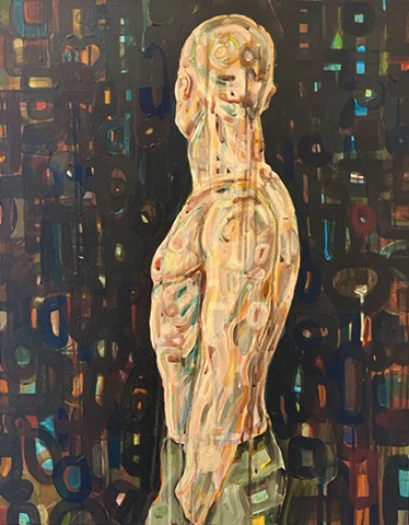 untitled (man looking back)